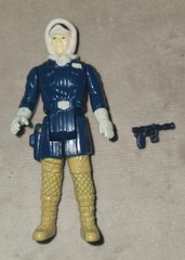 Vintage Kenner Star Wars 1980 Han Solo Hoth outfit & Blaster 100% COMPLETE